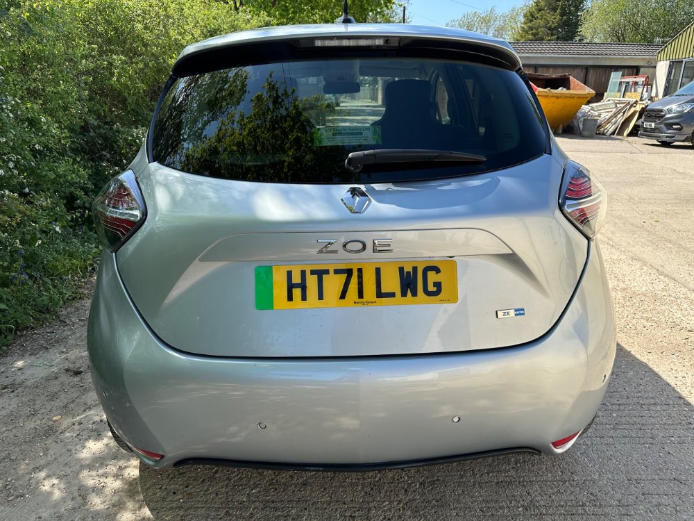 Grey 2022 Renault Zoe R135 EV50 52kWh GT Line Hatchback 5dr Electric Auto Rapid Charge 134 bhp in KD Trade Sales Ltd