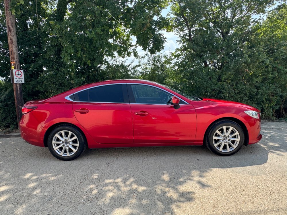 Red Mazda 6 2.0 SKYACTIV-G SE-L Nav Saloon 4dr Petrol Auto Euro 5 s/s 145 ps