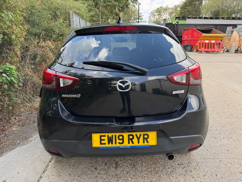 Black 2019 Mazda Mazda2 1.5 SKYACTIV-G GT Sport Nav Hatchback 5dr Petrol Manual Euro 6 s/s 90 ps in Reigate