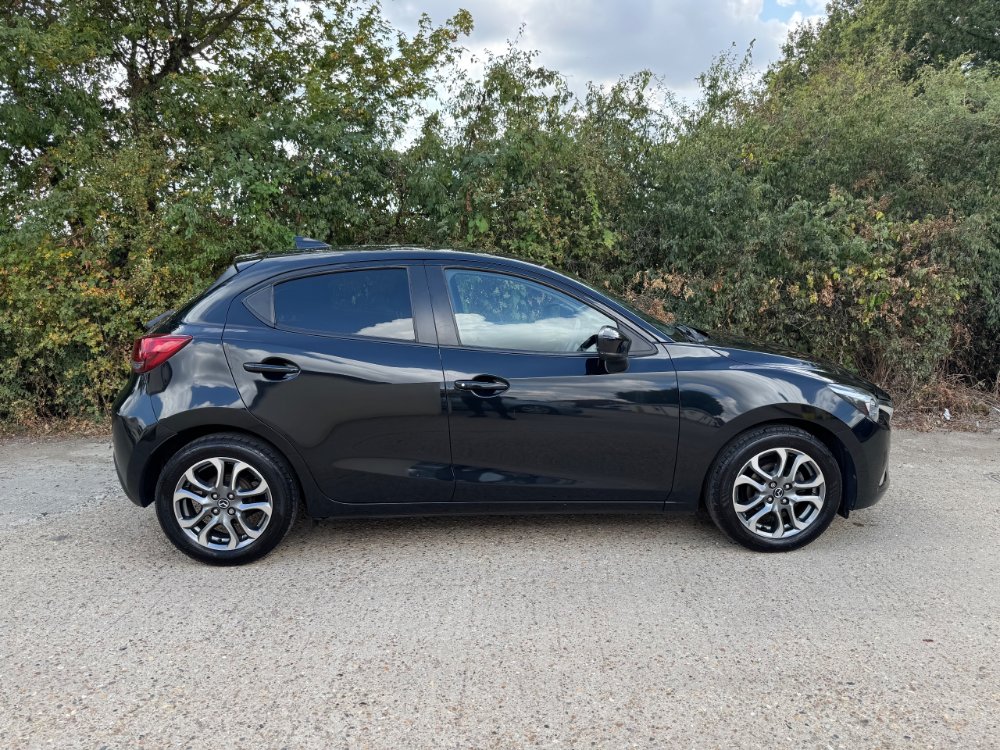 Black Mazda Mazda2 1.5 SKYACTIV-G GT Sport Nav Hatchback 5dr Petrol Manual Euro 6 s/s 90 ps