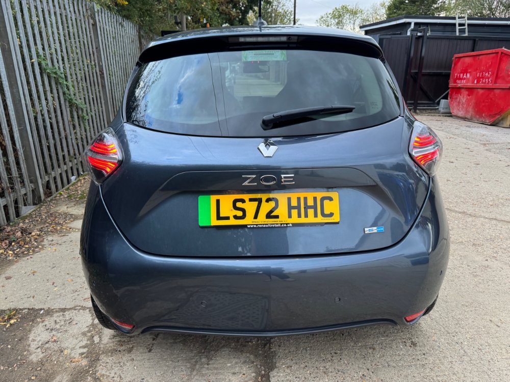 Grey 2022 Renault Zoe R135 EV50 52kWh GT Line Hatchback 5dr Electric Auto Rapid Charge 134 bhp in Reigate